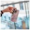 Evelatus Apple iPhone 15 Pro PC+TPU apvalks ar MagSafe - Marmora violets