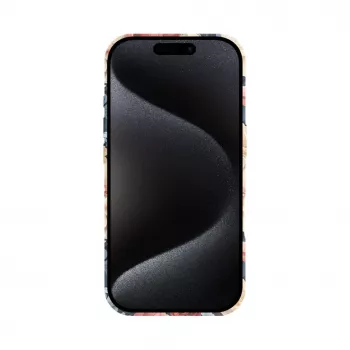 Evelatus Apple iPhone 16 plāns apvalks ar MagSafe un pielāgotu ziedu sarkanu apdruku