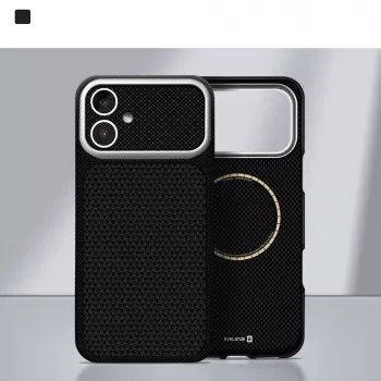 Evelatus Apple iPhone 17 Carbon Premium Edition MagSafe maciņš Melns