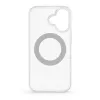 Evelatus Apple iPhone 17 hibrīda maciņš ar MagSafe PC+TPU 360 metāla statīvu, caurspīdīgs