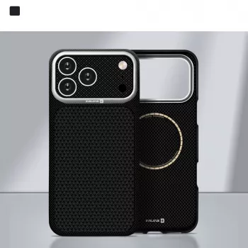 Evelatus Apple iPhone 17 Pro Max Carbon Premium Edition MagSafe maciņš melns