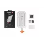 Evelatus Apple iPhone 18 Pro Flip Glass Magic Easy Install Box ekrāna aizsargs, melns