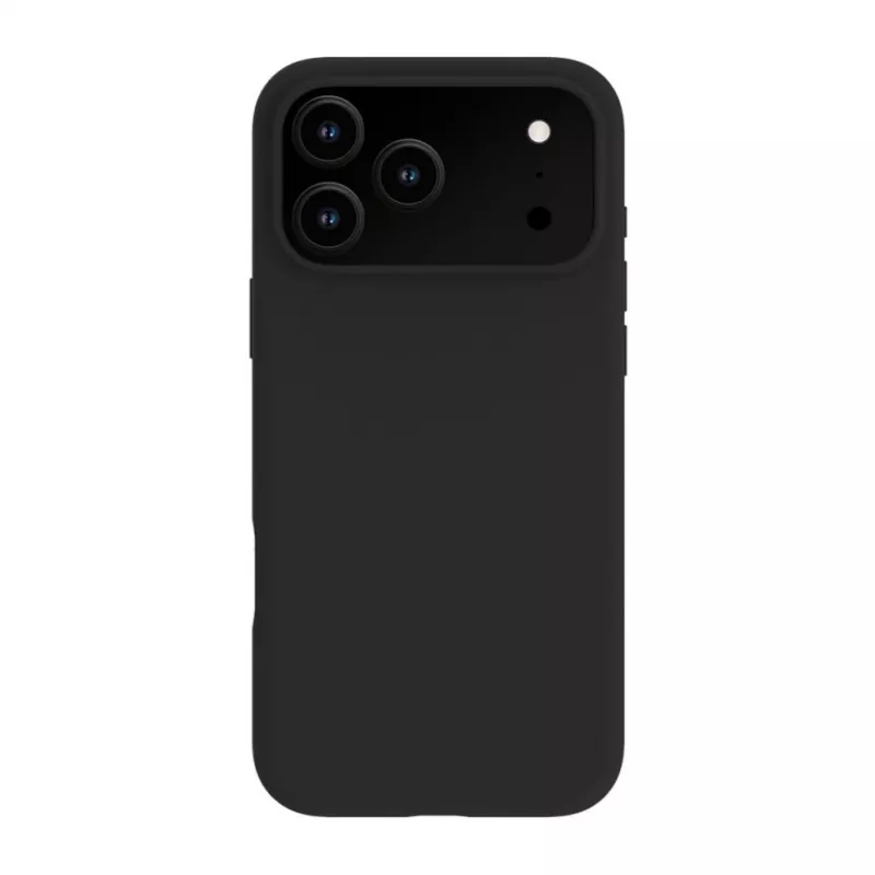 Evelatus Apple iPhone 18 Pro Max Premium MagSafe mīksta pieskāriena silikona vāciņš melns