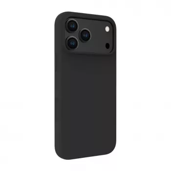 Evelatus Apple iPhone 18 Pro Max Premium MagSafe mīksta pieskāriena silikona vāciņš melns