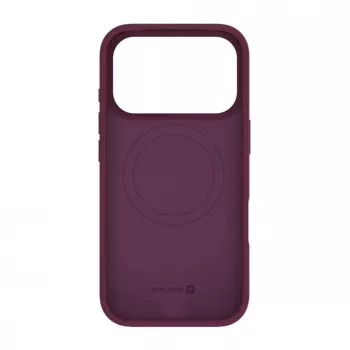 Evelatus Apple iPhone 18 Pro Max Premium MagSafe mīksta pieskāriena silikona vāciņš bordo
