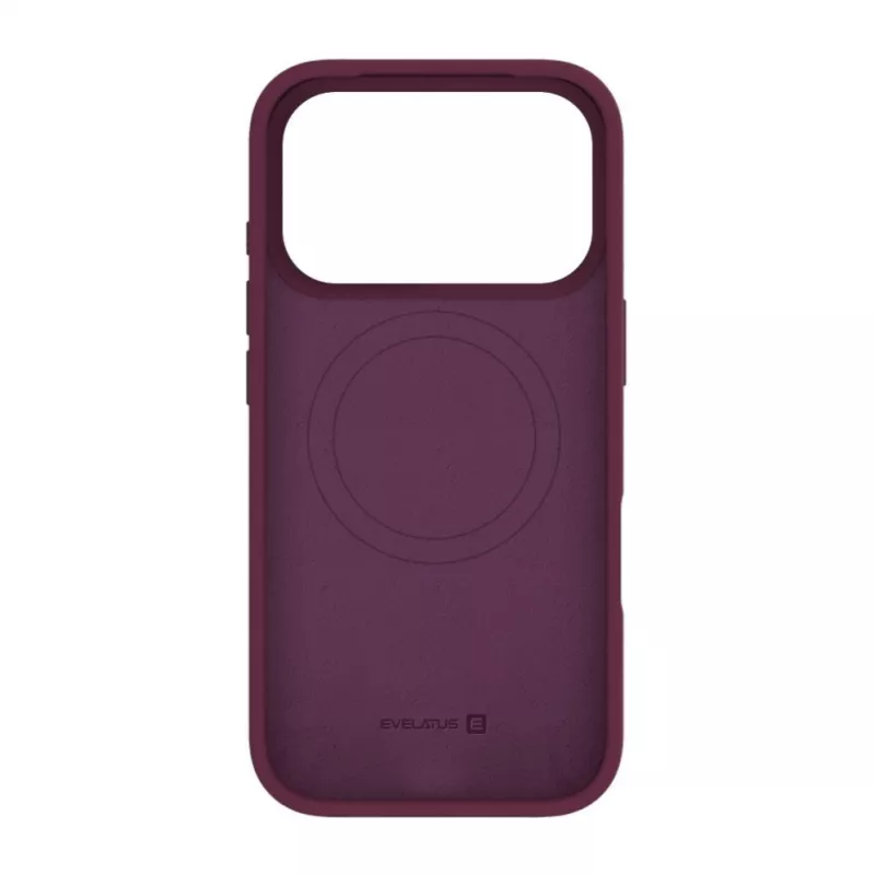 Evelatus Apple iPhone 18 Pro Max Premium MagSafe mīksta pieskāriena silikona vāciņš bordo