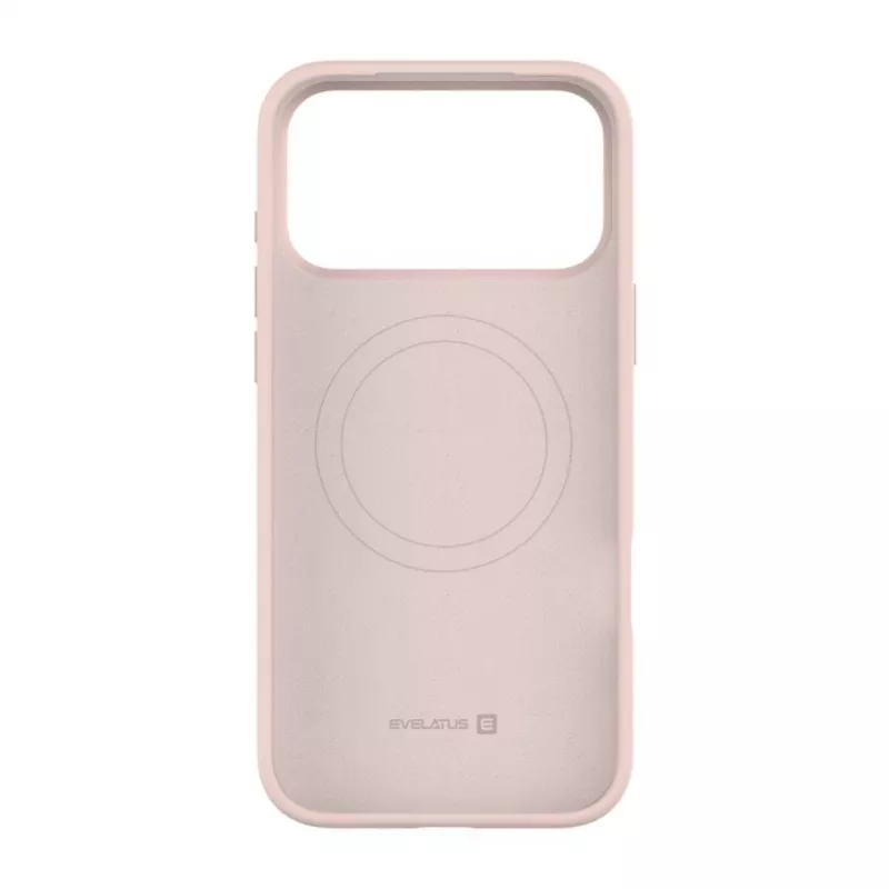 Evelatus Apple iPhone 18 Pro Max Premium MagSafe mīksta pieskāriena silikona vāciņš rozā smilšu