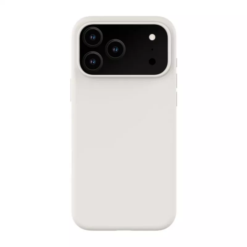 Evelatus Apple iPhone 18 Pro Max Premium MagSafe mīksta pieskāriena silikona vāciņš sudraba