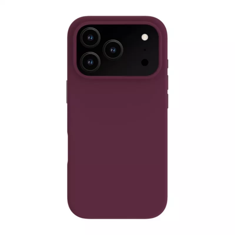 Evelatus Apple iPhone 18 Pro Premium MagSafe Soft Touch Silikona Maciņš Burgundy
