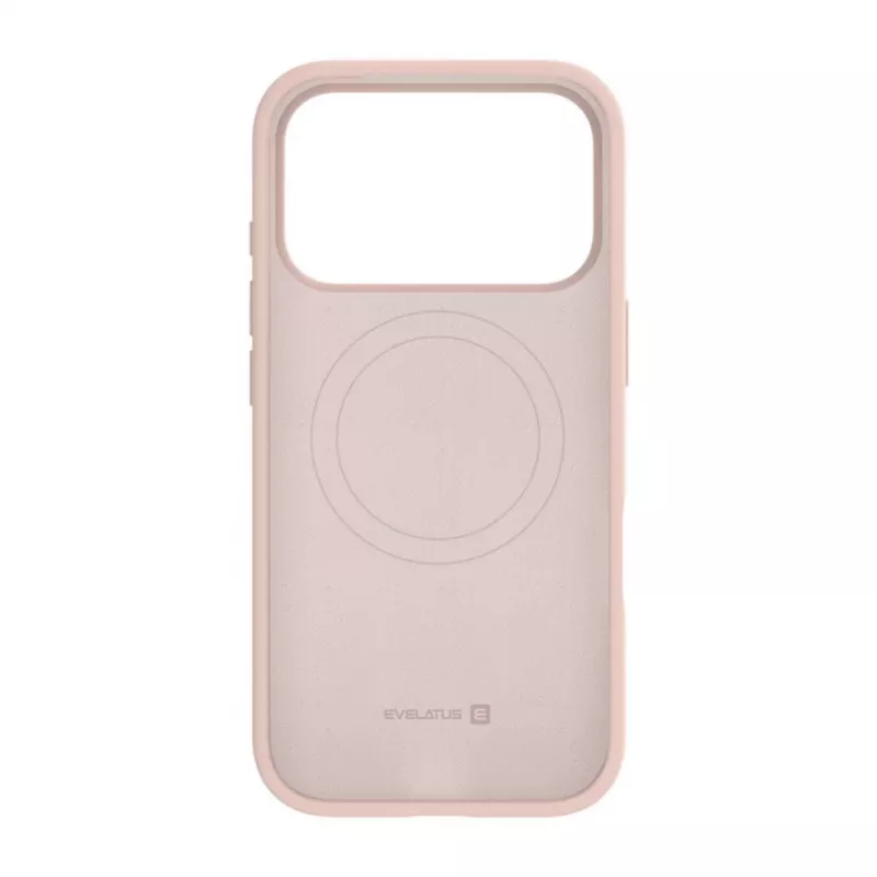 Evelatus Apple iPhone 18 Pro Premium MagSafe Soft Touch Silikona Maciņš Pink Sand