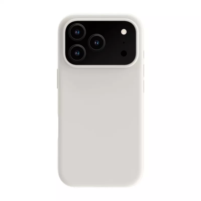 Evelatus Apple iPhone 18 Pro Premium MagSafe mīksta pieskāriena silikona vāciņš sudraba