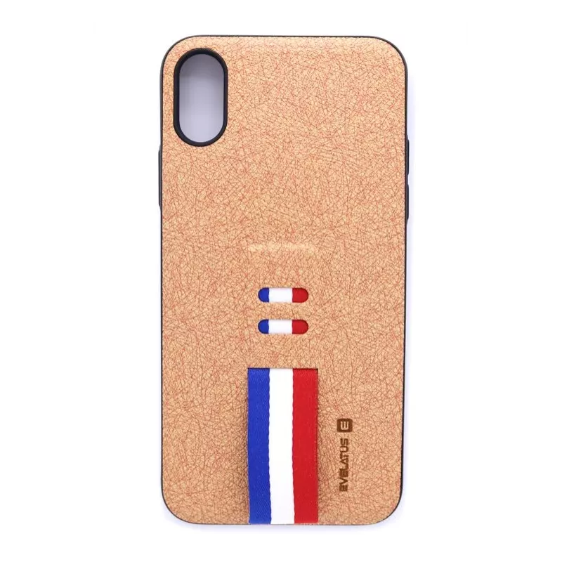 Evelatus Apple iPhone X Free Gold ekrāna aizsargs (rūdīts stikls, 9H, no malas līdz malai, 0,33 mm, 1 iepakojums)