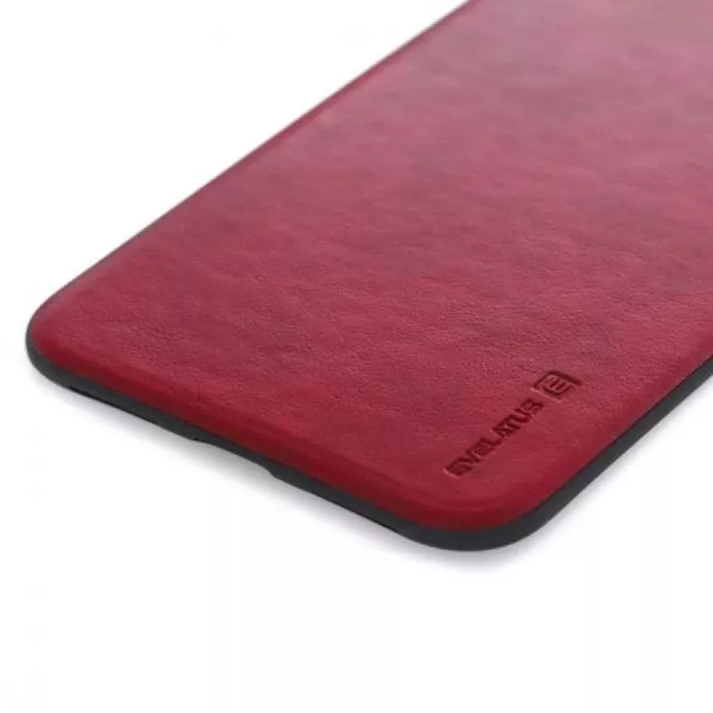 Evelatus Apple iPhone X Kuton Red Silicone Back Cover