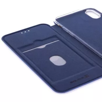 Evelatus Apple iPhone XR grāmatas maciņš tumši zilā krāsā