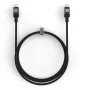 Evelatus spirālveida USB-C uz USB-C kabelis 1,2 m 60 W PD pīts melns