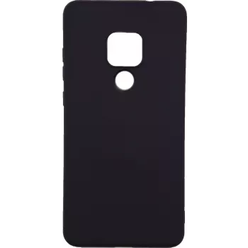Evelatus Huawei Mate 20 Soft Silicone Back Cover Black