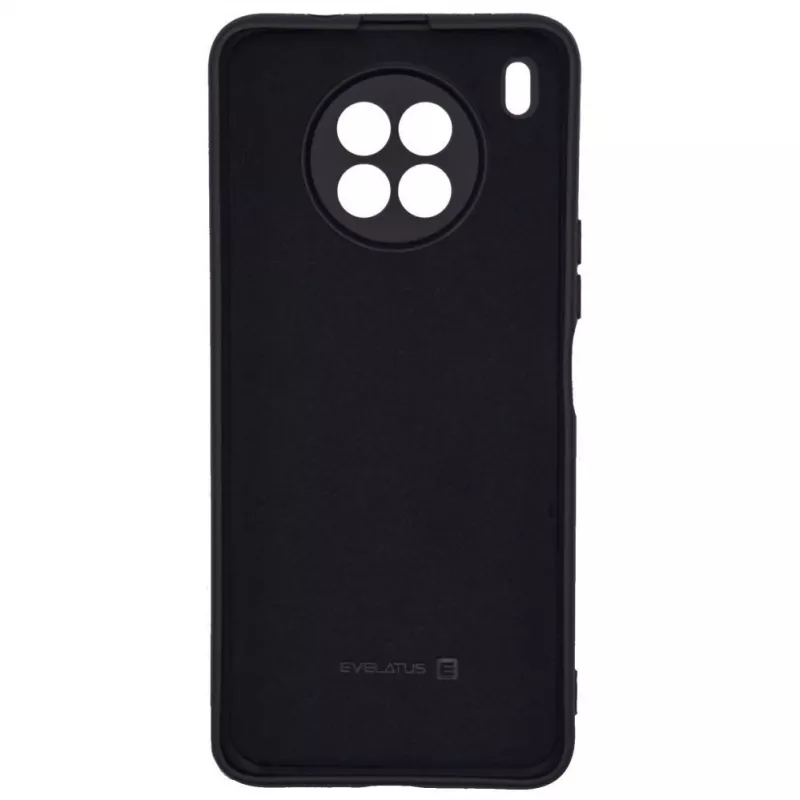 Evelatus Huawei Nova 8i Soft Nano Silicone Case Soft Touch TPU Black