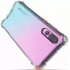 Evelatus Huawei P30 militārais triecienizturīgais silikona vāciņš TPU caurspīdīgs