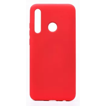 Evelatus Huawei P40 Lite E Soft Touch Silicone Case Red