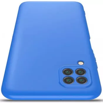 EVELATUS Huawei P40 Lite Nano Silicone Case Soft Touch TPU Blue
