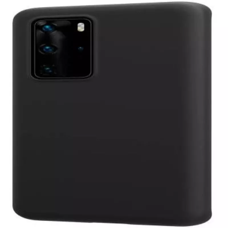Evelatus Huawei P40 Nano Silikona Maciņš Soft Touch TPU Melns