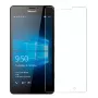 EVELATUS Microsoft Lumia 950 Aizmugurējais vāciņš TPU Caurspīdīgs