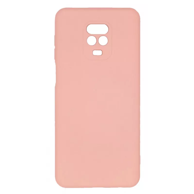 Evelatus Nano Silicone Case for Xiaomi Redmi Note 9 Pro / Redmi Note 9S - Soft Touch TPU - Beige