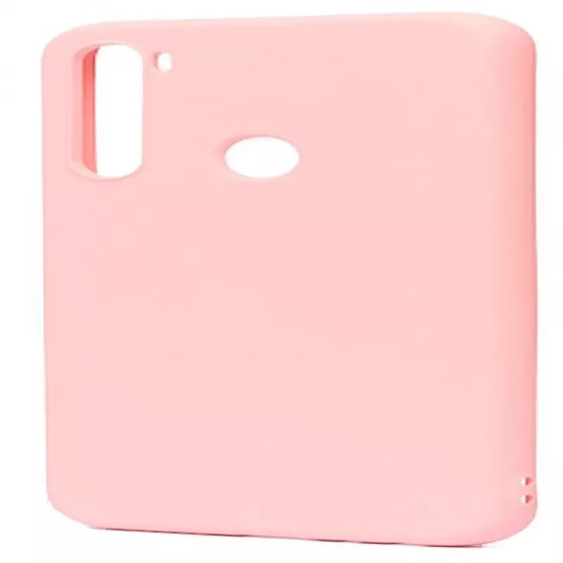 Evelatus Nano Silicone Case Soft Touch TPU for Xiaomi Redmi Note 8 / Redmi Note 8 2021 - Beige