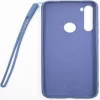 Evelatus Nano Silicone Case Soft Touch TPU Xiaomi Redmi Note 8 / Redmi Note 8 2021 - Tumši zils