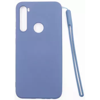 Evelatus Nano Silicone Case Soft Touch TPU Xiaomi Redmi Note 8 / Redmi Note 8 2021 - Tumši zils