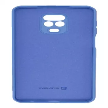 Evelatus Nano Silicone Case Soft Touch TPU for Xiaomi Redmi Note 9 Pro / Redmi Note 9S - Blue