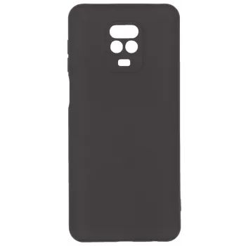 Evelatus Nano Silicone Soft Touch TPU Case for Xiaomi Redmi Note 9 Pro / Redmi Note 9S - Black