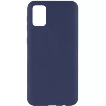 Evelatus Samsung Galaxy A02s Nano Silicone Case Soft Touch TPU Midnight Blue