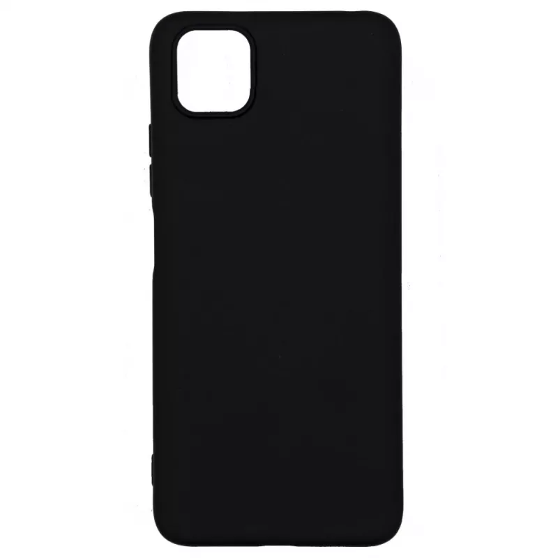 Evelatus Samsung Galaxy A03 Nano Silicone Case Soft Touch TPU Black