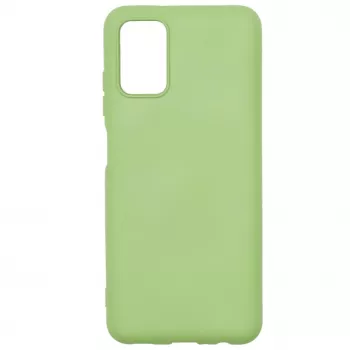 Evelatus Samsung Galaxy A03s Nano Silicone Case Soft Touch TPU Green