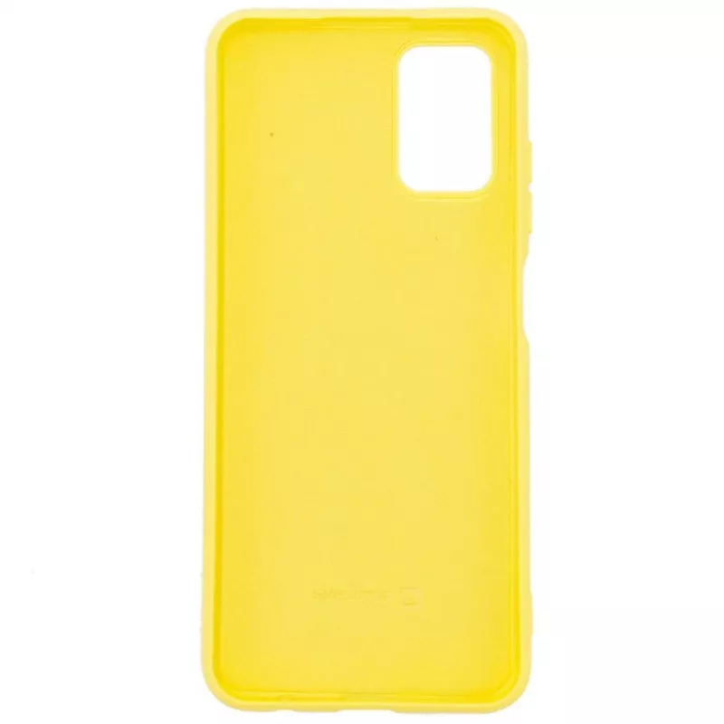 Evelatus Samsung Galaxy A03s Soft Touch Silicone Case Yellow