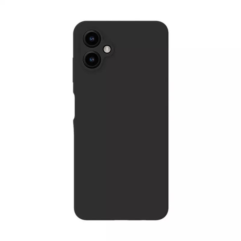 Evelatus Samsung Galaxy A06 5G Premium magnētiskais mīkstā pieskāriena silikona maciņš melns