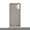 Evelatus Samsung Galaxy A06 5G Premium magnētiskais mīkstā pieskāriena silikona maciņš Pebble