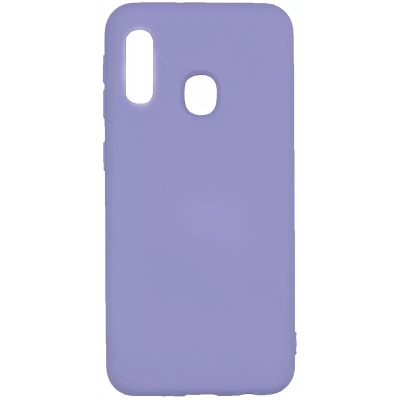 Evelatus Samsung Galaxy A10 Nano Silicone Case Soft Touch TPU Blue