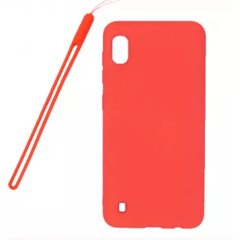 Evelatus Samsung Galaxy A10 Nano Silikona Maciņš Soft Touch TPU Sarkans
