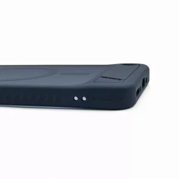 Evelatus Samsung Galaxy A17 4G / A17 5G gumijots MacSafe ar statīvu maciņš tumši zilā krāsā