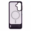 Evelatus Samsung Galaxy A17 4G / A17 5G gumijots MacSafe ar statīvu maciņš purpura