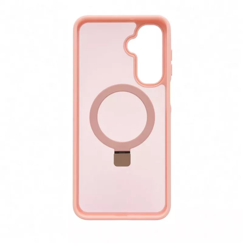 Evelatus Samsung Galaxy A17 4G / A17 5G Shield Case ar MagSafe un statīvu, matēti gaiši rozā