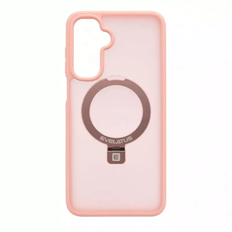 Evelatus Samsung Galaxy A17 4G / A17 5G Shield Case ar MagSafe un statīvu, matēti gaiši rozā