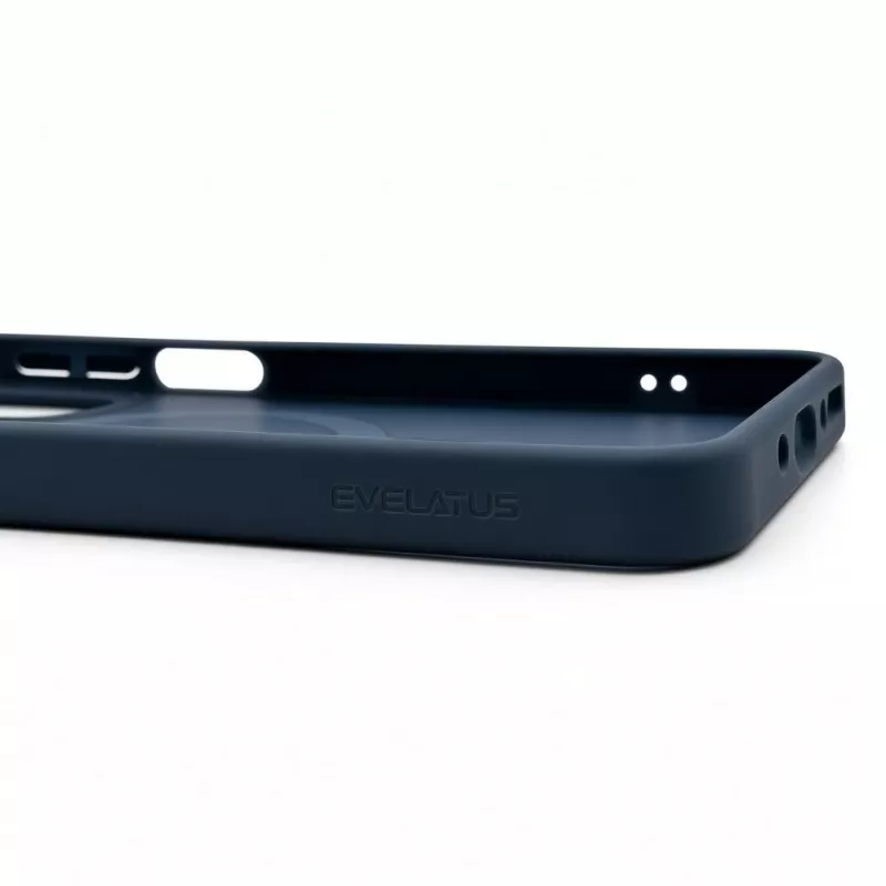 Evelatus Samsung Galaxy A17 4G / A17 5G Shield vāciņš ar MagSafe un statīvu, matēts gredzens, tumši zils