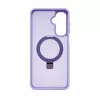 Evelatus Samsung Galaxy A17 4G / A17 5G Shield vāciņš ar MagSafe un statīvu, matēts gredzens, lavandas purpura