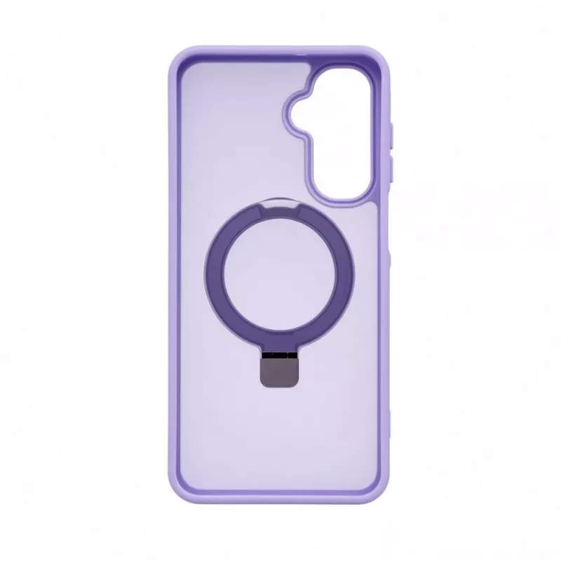 Evelatus Samsung Galaxy A17 4G / A17 5G Shield vāciņš ar MagSafe un statīvu, matēts gredzens, lavandas purpura