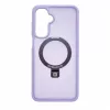 Evelatus Samsung Galaxy A17 4G / A17 5G Shield vāciņš ar MagSafe un statīvu, matēts gredzens, lavandas purpura