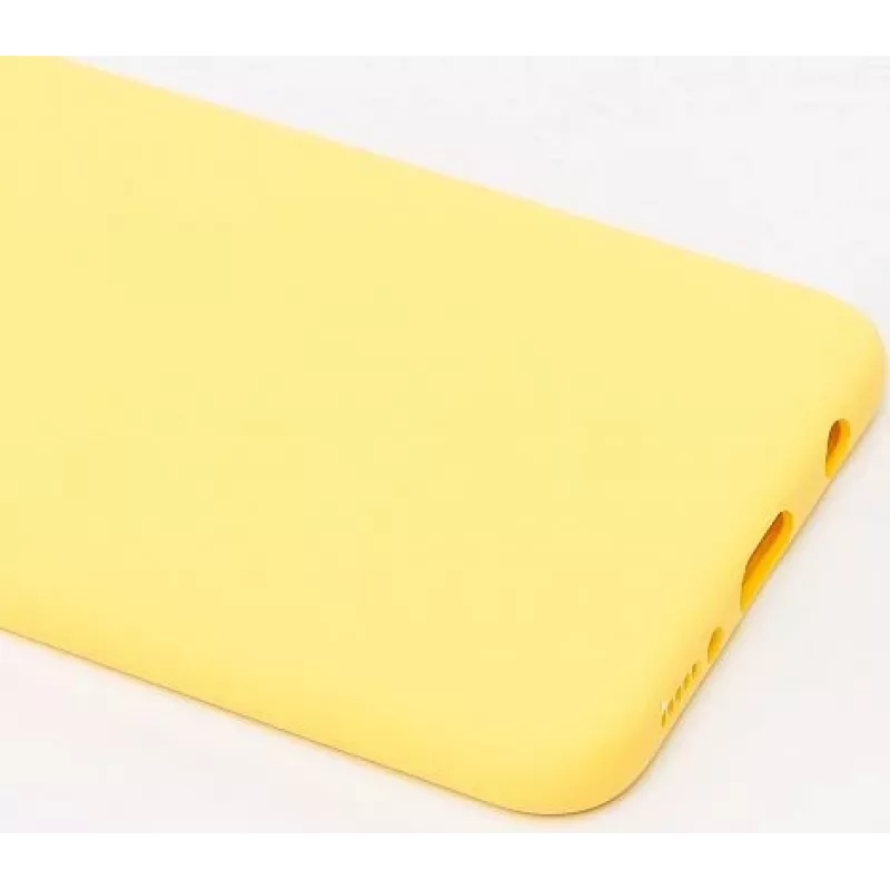Evelatus Samsung Galaxy A20E Nano Silicone Case Soft Touch TPU Yellow
