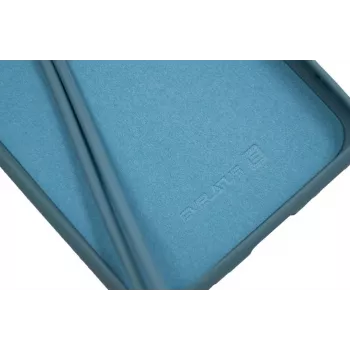 Evelatus Samsung Galaxy A20e Soft Touch silikona maciņš ar siksniņu zils